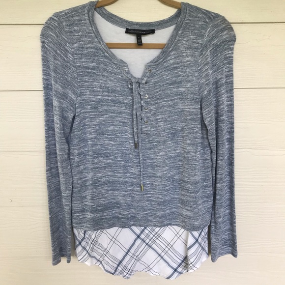 White House Black Market Layered Sweater - Picture 1 of 5